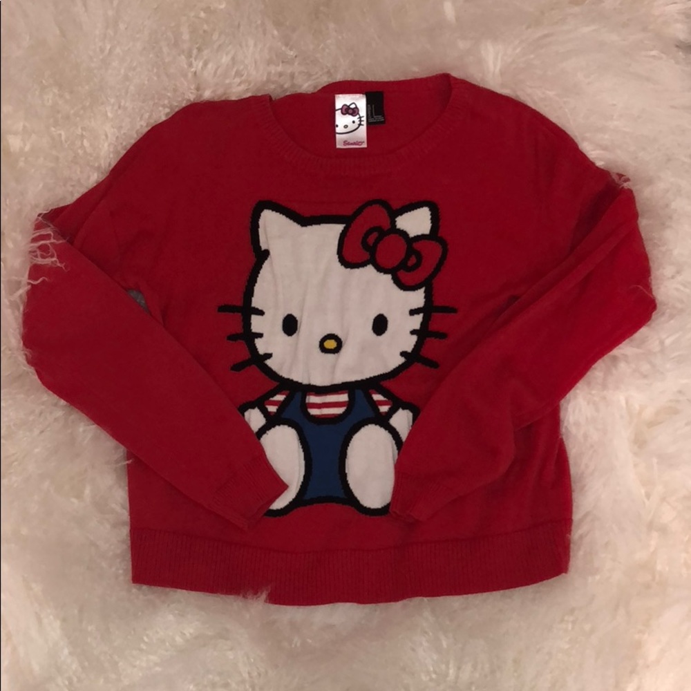 Red Hello Kitty Sweater